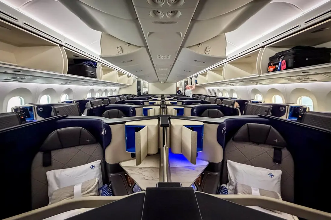 United's New Polaris Suites: Which Flights Have the Doors, and How to Book Them