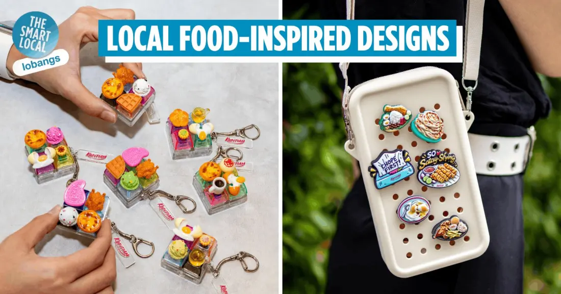 Kopitiam's Makan Trail: Free DIY Keycaps and Food Charm Pouches Across Singapore