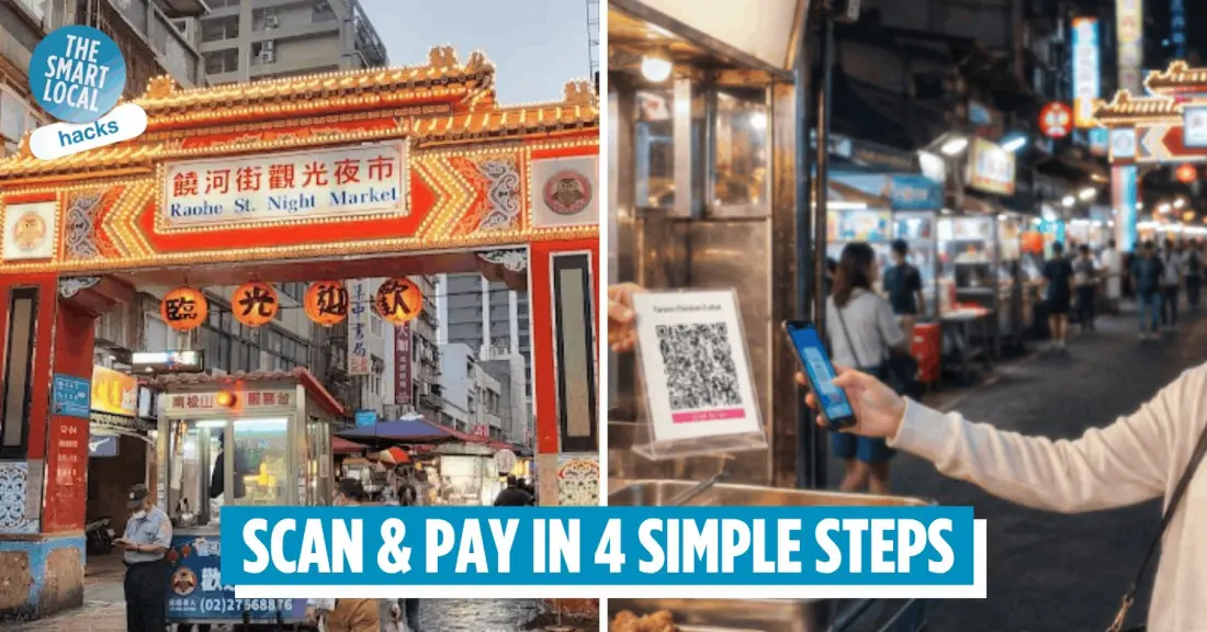 Singaporeans Can Now Scan & Pay Their Way Through Taiwan's Night Markets With DBS PayLah!