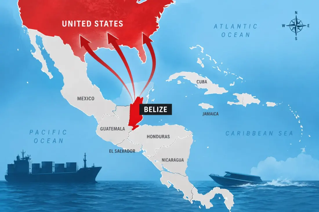 Belize stays on the US drug-transit list for 2027 — what it actually means for travellers