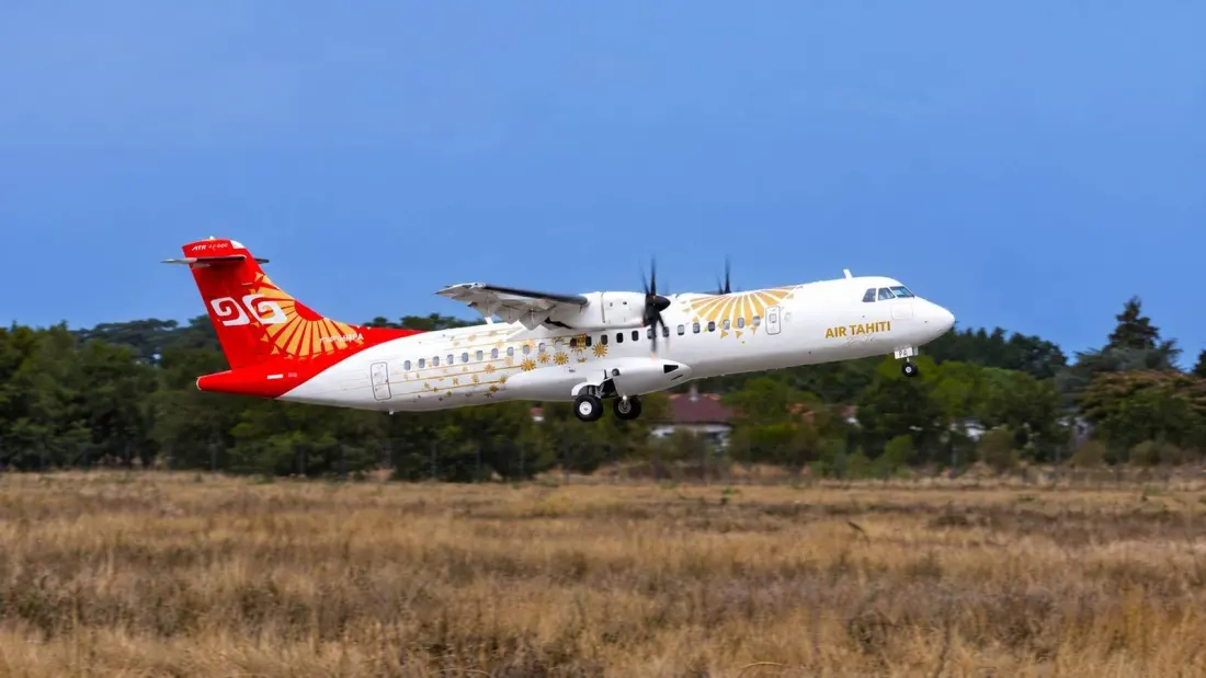 Air Tahiti's All-Business ATR 72 Is Flying Itself 14,000 Miles Home to Tahiti