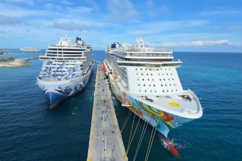 Norwegian's Private Bahamas Island Just Hosted Two Cruise Ships at Once