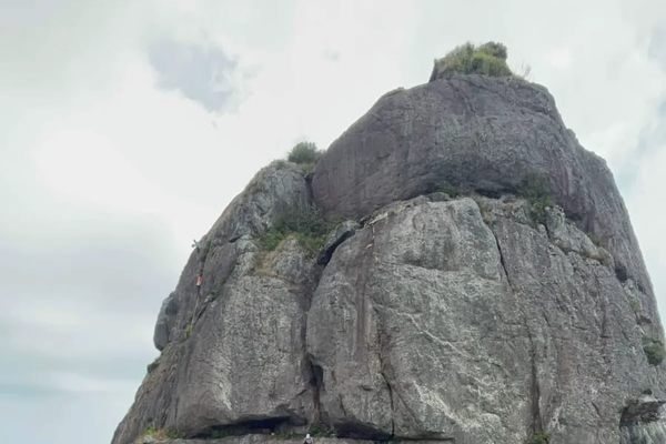 Hon Chuong: Vietnam's Loneliest Cham Tower Sits Atop a 779-Metre Rock