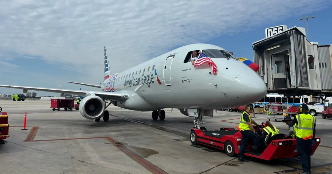 American Airlines Goes to 24 Weekly Venezuela Flights From Miami by January