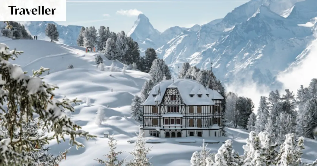 Aletsch Arena: the car-free Swiss ski trio where luggage arrives by sled and the house speciality is a pie called cholera