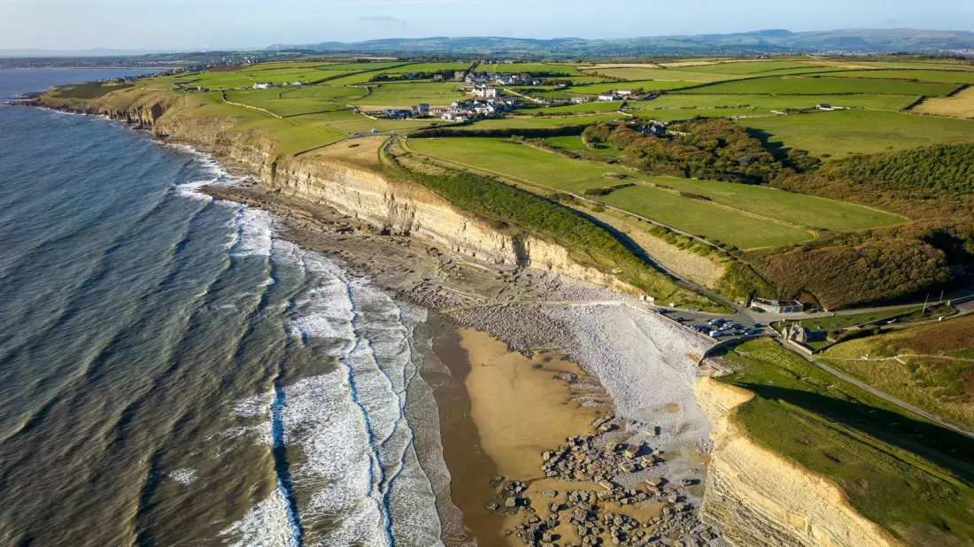 Vale of Glamorgan: Cardiff's Quiet Coastal Neighbour with Fossil Beaches and Fishing Marks