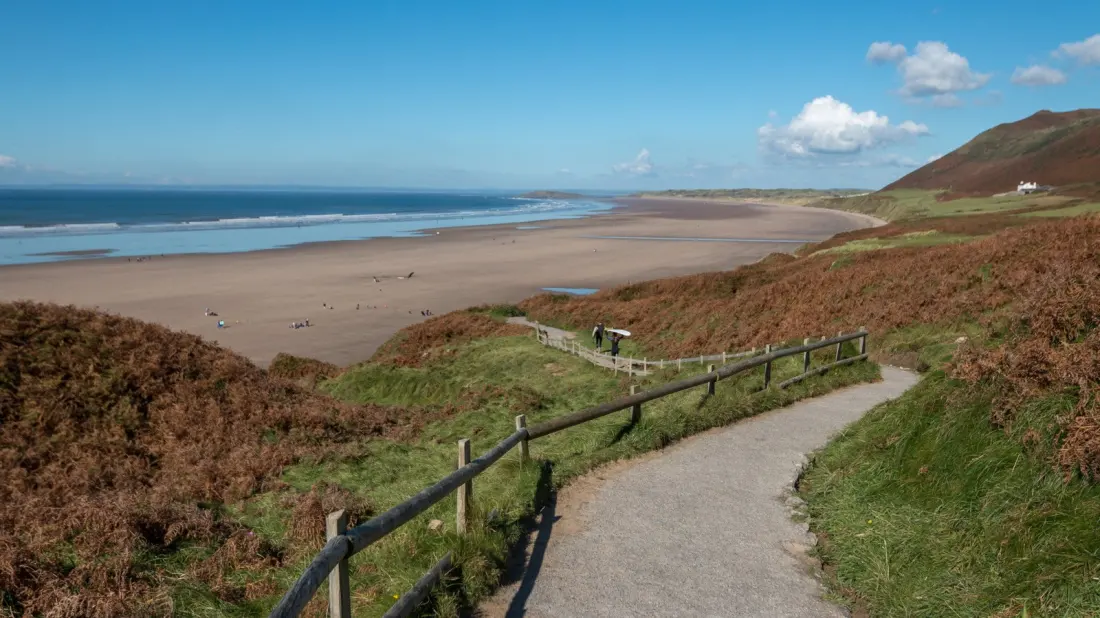 Rhossili Bay: Wales' 'Supermodel' Beach Two Hours From Cardiff