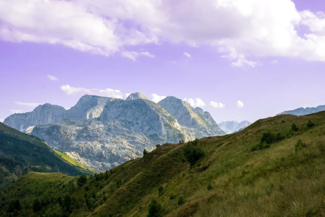 Starting the Peaks of the Balkans: A Hot, Smoky Bus and a Sunset Camp Above Plav