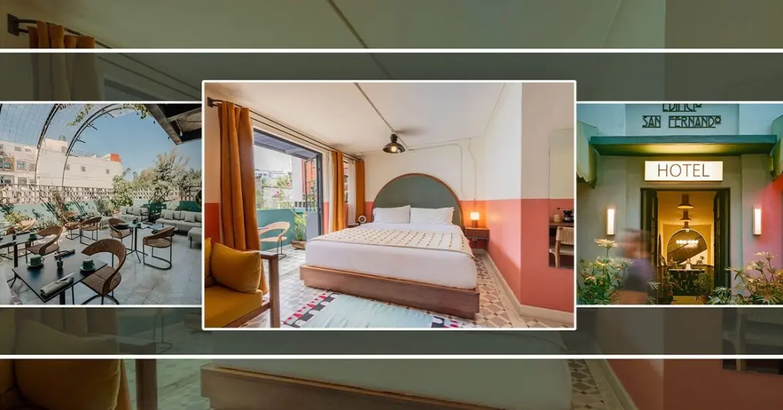 Hotel San Fernando: A 1947 Art Deco Building Gets a Bold New Life in Mexico City's Condesa