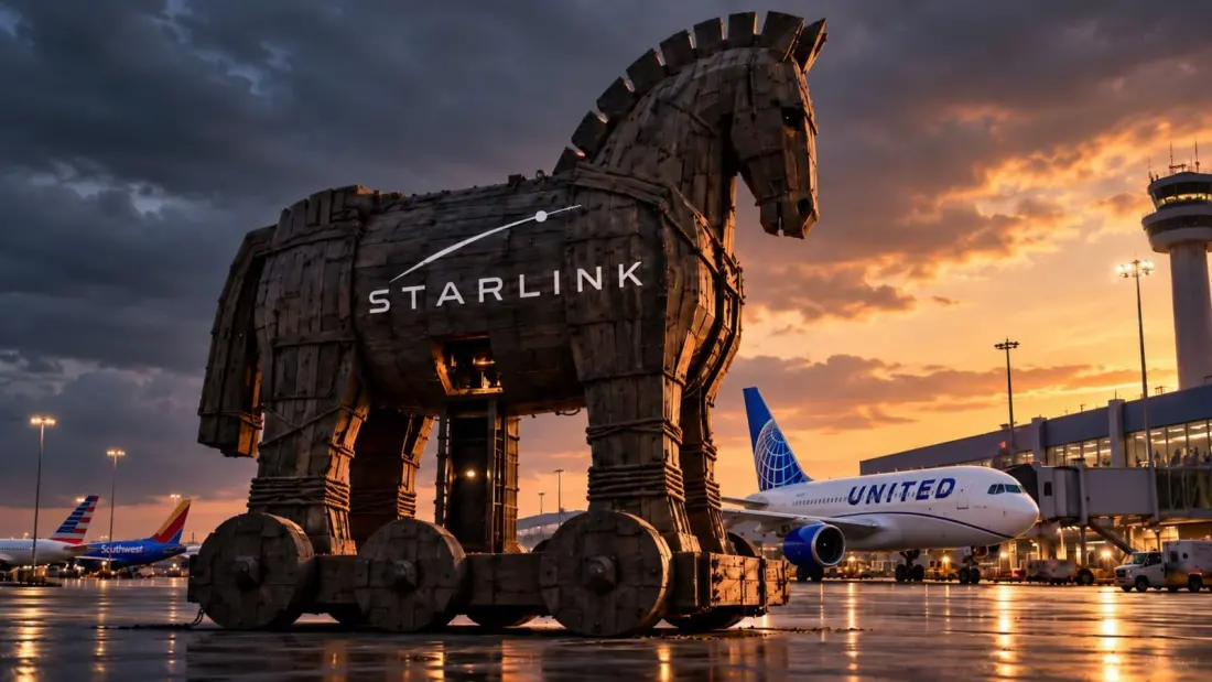 Starlink Is Winning Over Airlines — But Who Controls It At 35,000 Feet?