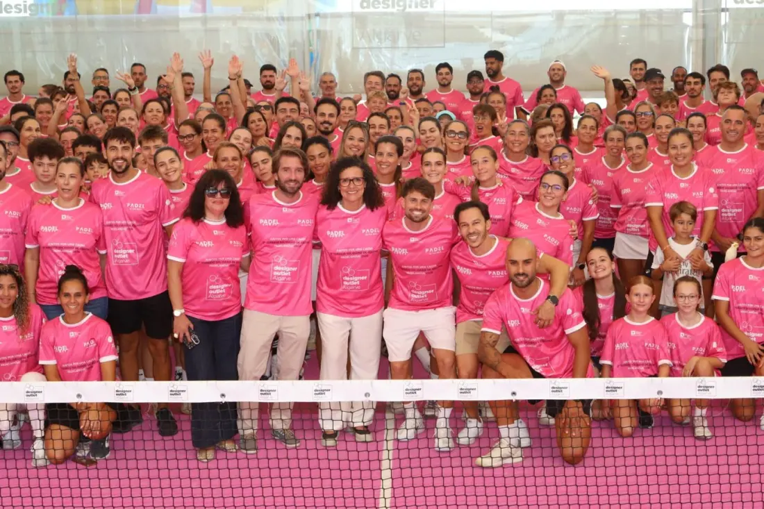 Albufeira padel tournament rallies 184 players and €3,000 for cancer charity