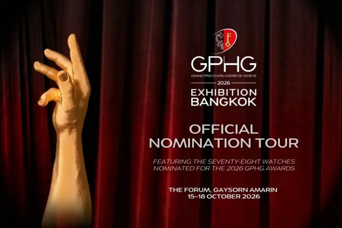 Bangkok lands a spot on the Geneva watch world's 2026 global tour