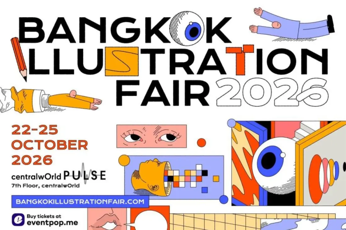 Bangkok Illustration Fair 2026 brings artists from across Asia to Centralworld PULSE