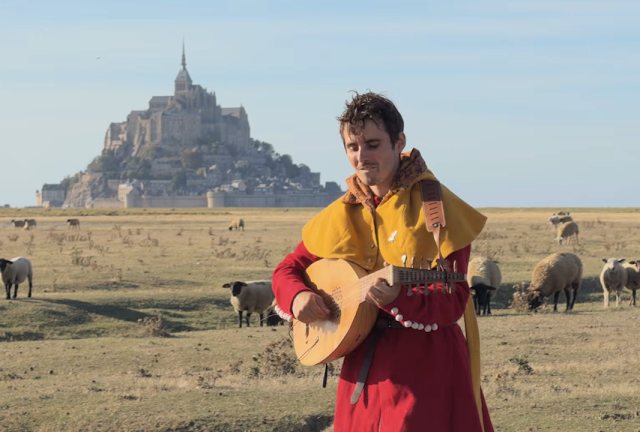 A Medieval Take on ABBA, Filmed at Mont-Saint-Michel