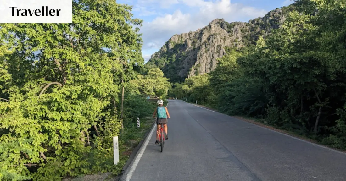 A chain-smoking stranger's tip sparked a 150km bike ride along Thailand's Gulf coast