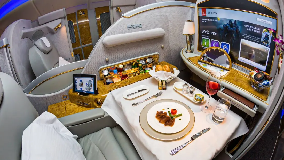 Emirates First Class Feels Like $1,600 Of Luxury — Here's What It Actually Costs The Airline