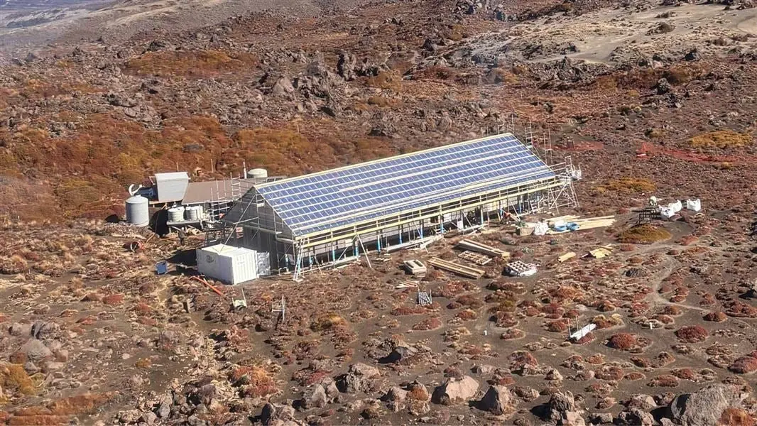Oturere Hut on the Tongariro Northern Circuit delayed until December 2026