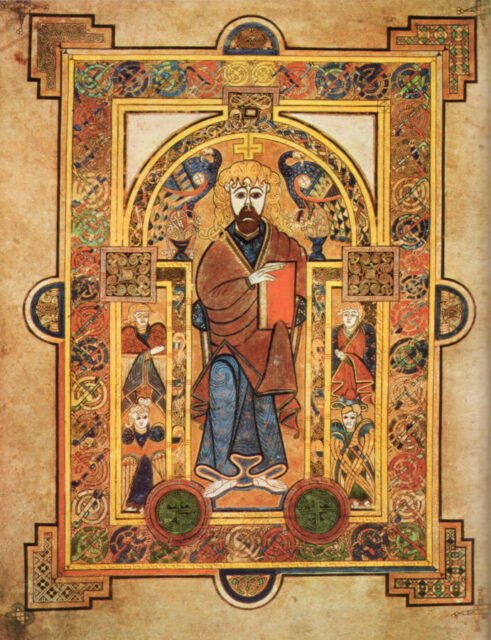 Christ Enthroned: One Page of the Book of Kells That's Worth the Trip to Dublin