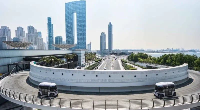 Dubai begins trialling driverless Glydways pods on Bluewaters Island