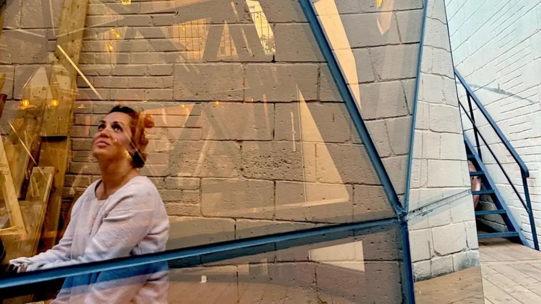 A golden glass dome for wellness sessions is opening on Toronto's Ossington strip