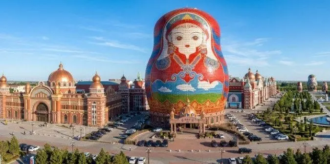 Sleeping Inside a Giant Russian Doll: Manzhouli's Matryoshka Hotel