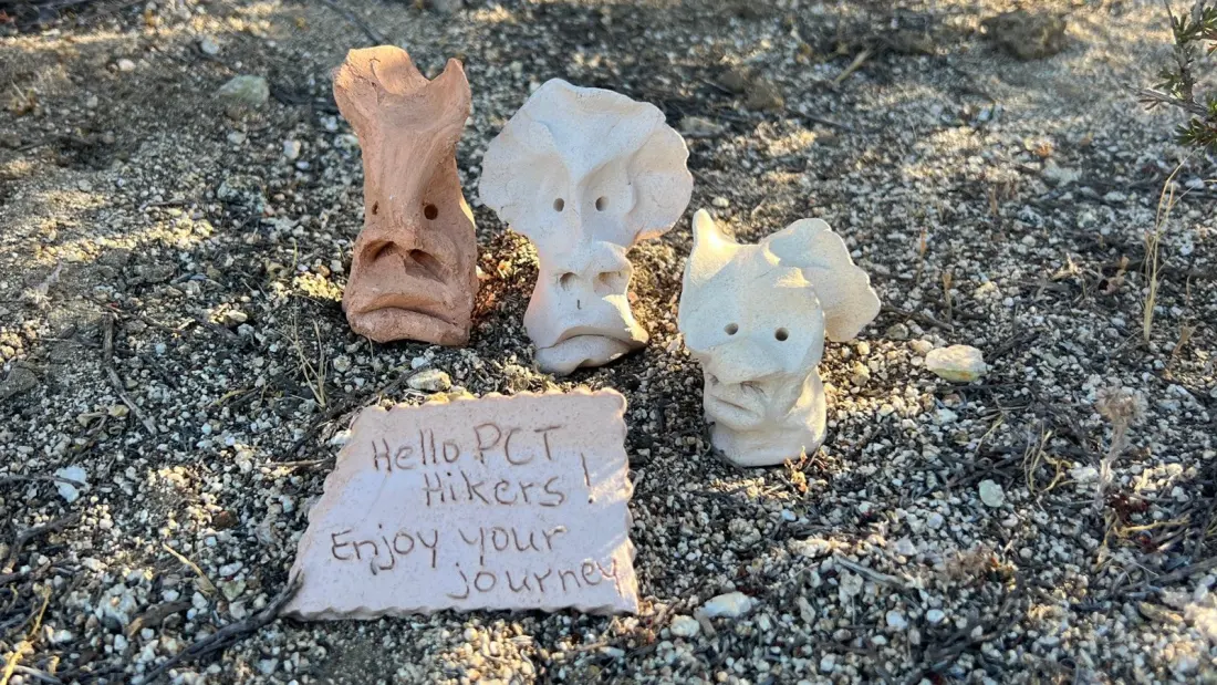 The Artist Behind the PCT's Mystery Clay Figurines Steps Out of the Shadows