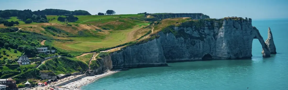 Étretat: Monet's white cliffs, secret gardens and a gentleman thief's house