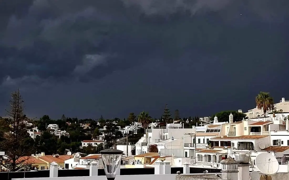 Autumn storms roll across the Algarve: what holidaymakers should know