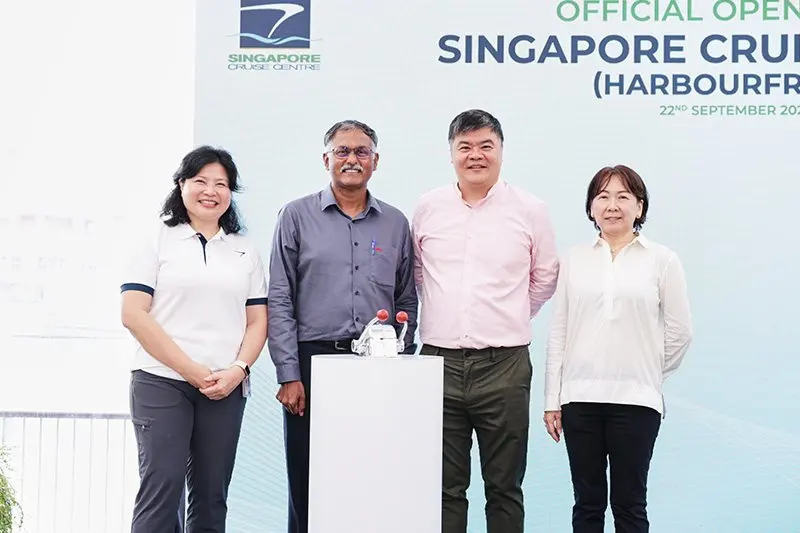 Singapore's New HarbourFront Cruise Terminal Opens With Smart Boarding Tech