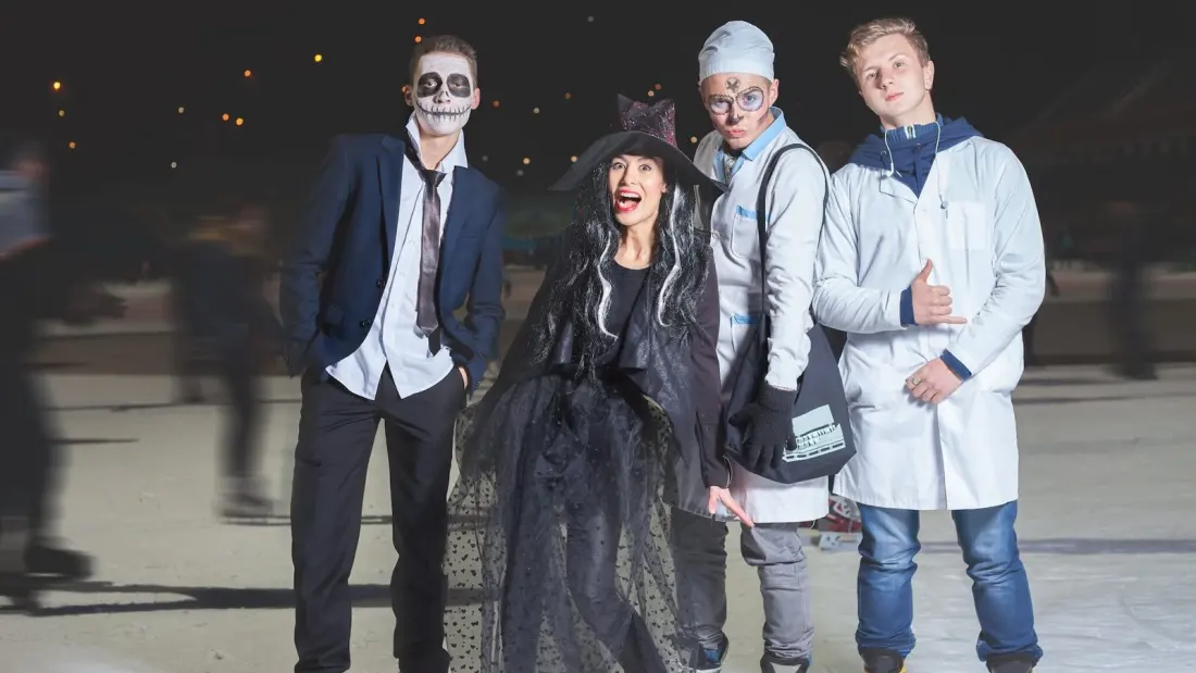 Frozen Frights turns Calgary's Olympic Oval into a Halloween skate party