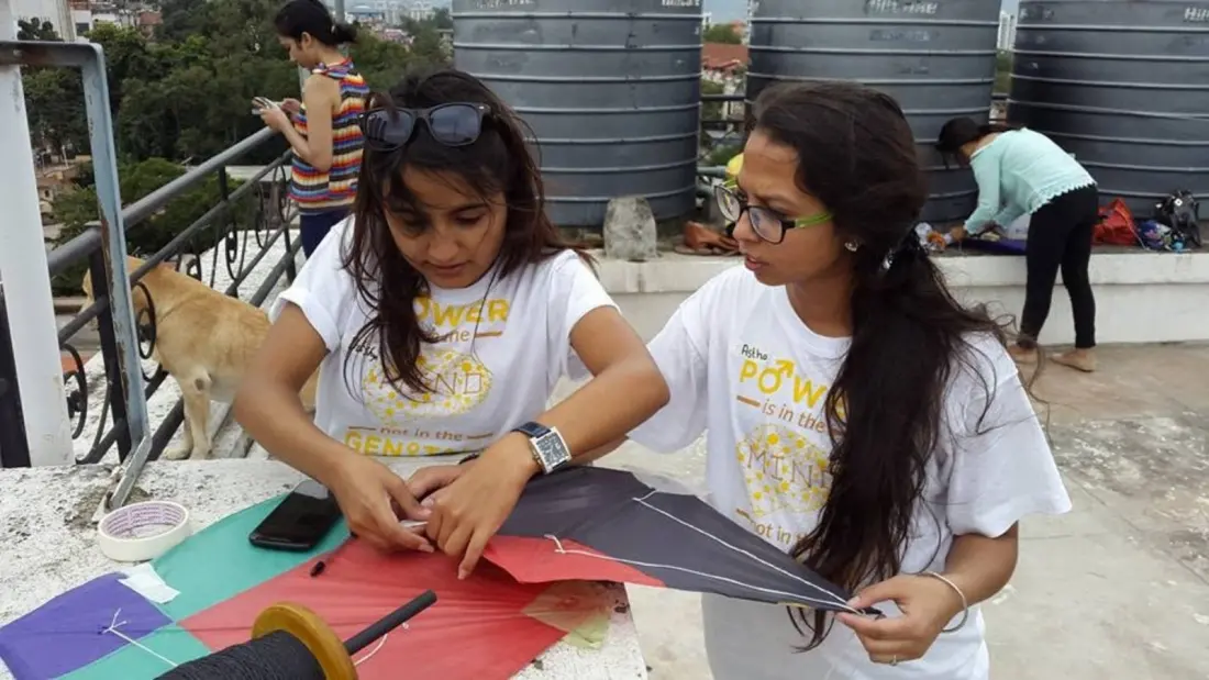 Kite Fights Over Kathmandu: Dasain's Rooftop Tradition Gets a Women-Only Revival