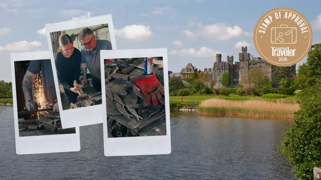 Hammer Time at Ashford Castle: A Day Forging Iron With a Real Irish Blacksmith