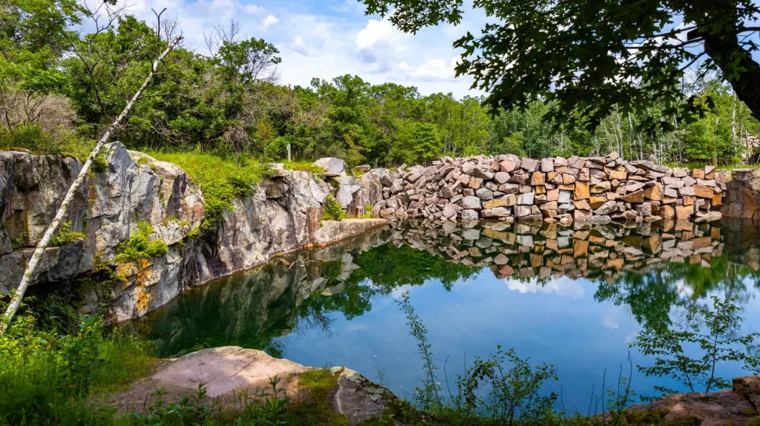 Swim, Climb and Dive in Minnesota's Old Granite Quarries at Quarry Park & Nature Preserve