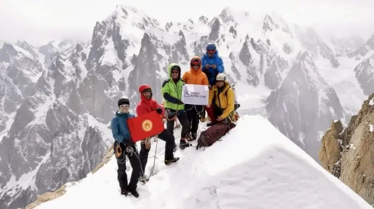 Kyrgyz Climbers Tick Off the 'Eternal Flame' on Pakistan's Nameless Tower