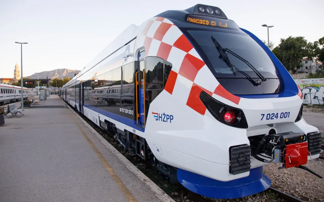 Croatia's Končar Shows Off New Hybrid Train at InnoTrans in Berlin