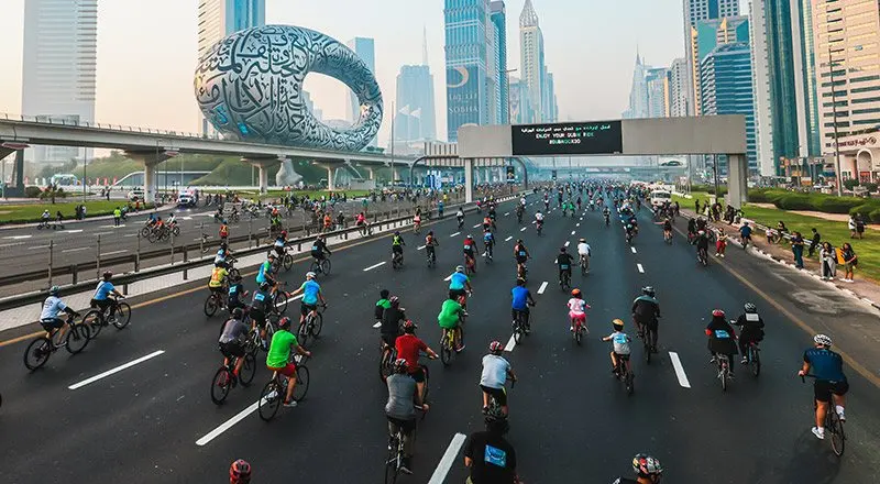 Dubai Ride 2026 opens for free registration - here's when Sheikh Zayed Road goes car-free