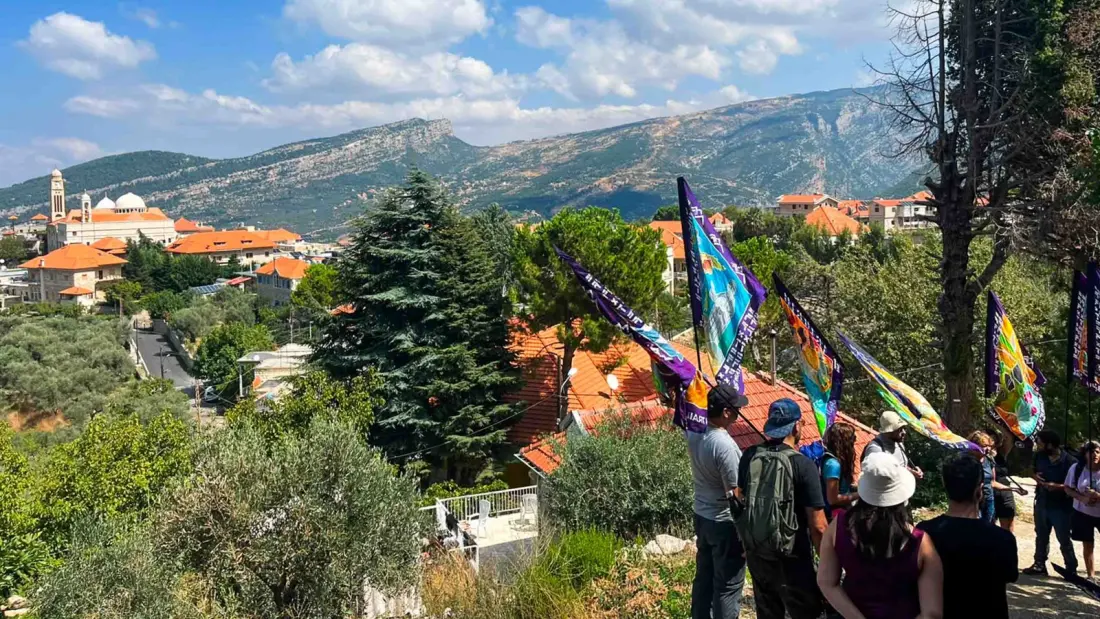 When Lebanon's Mountain Trail thru-hike was cancelled, walkers in 25+ countries stepped in
