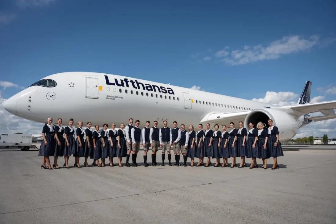 Lufthansa Swaps Uniforms for Dirndls and Lederhosen on Its Annual Oktoberfest Flights