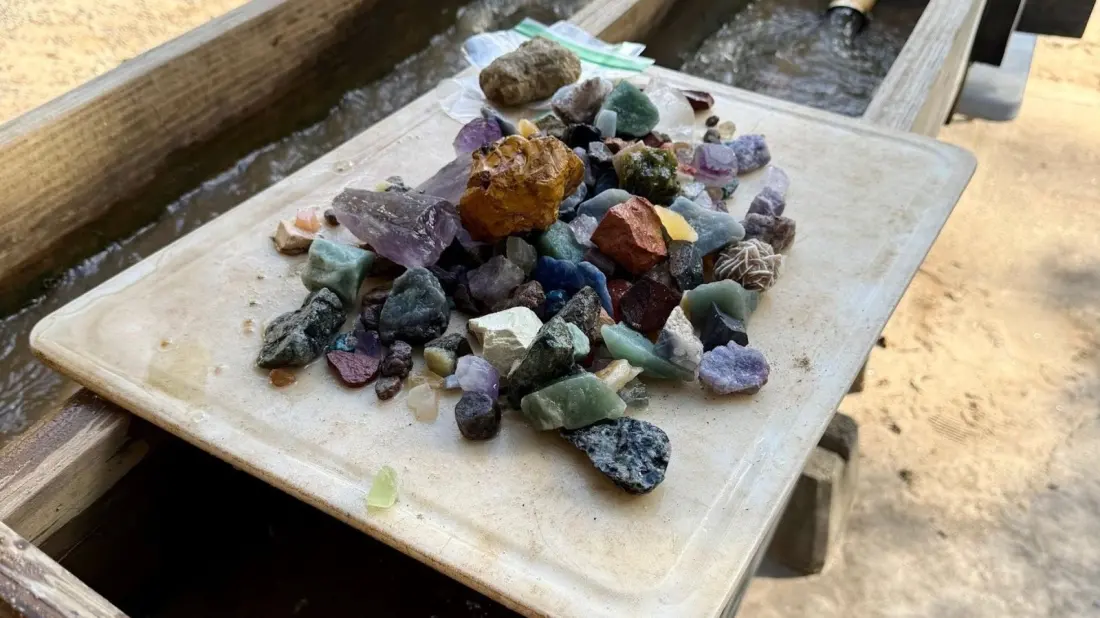 Try Gem Mining in North Carolina's Blue Ridge Mountains at Rockhound Ridge, Near Asheville