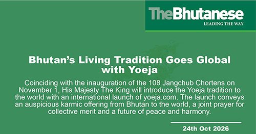 Bhutan Takes Its Centuries-Old Offering Tradition Online with Yoeja.com