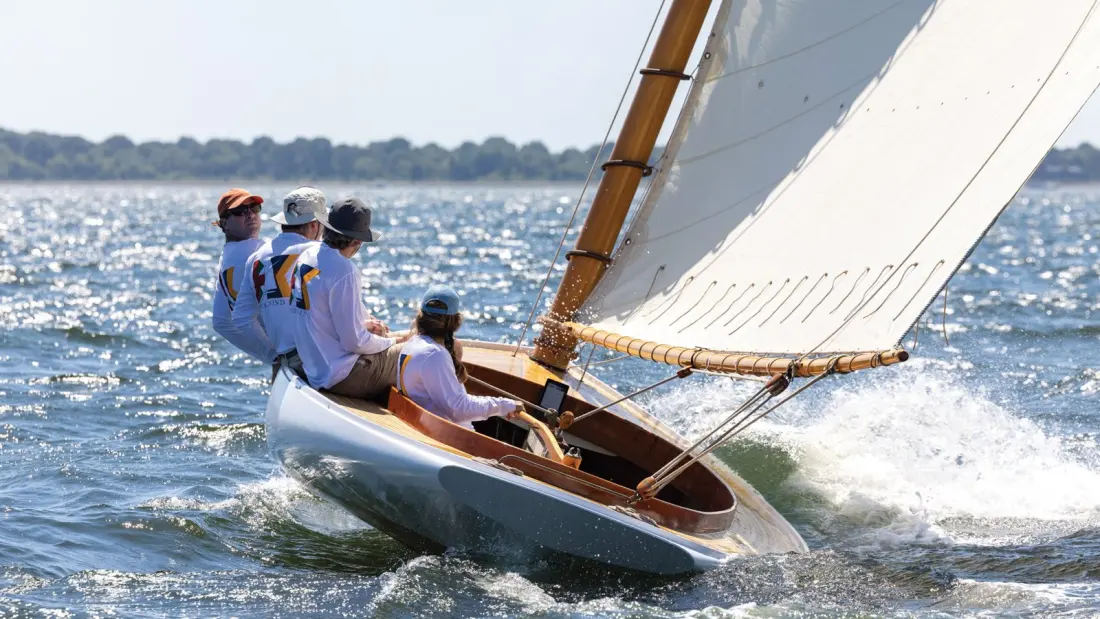 Whirlwind II: the 1898 racing catboat resurrected from a scanned half-model in a closet