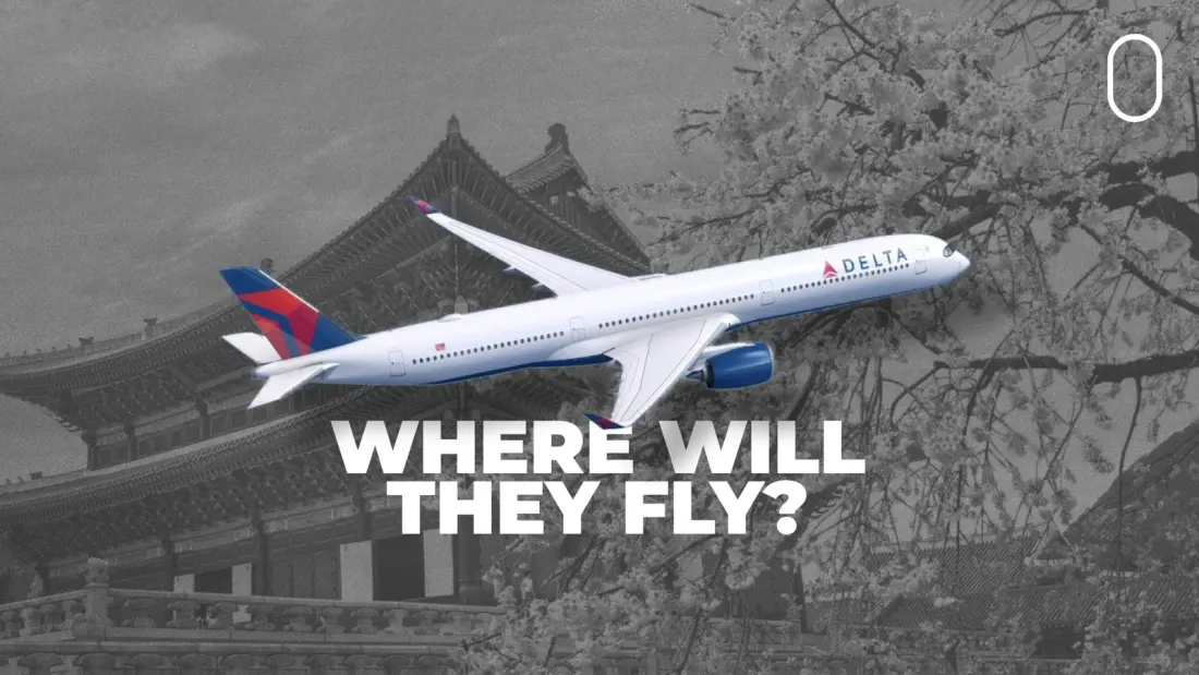Delta's New Airbus A350-1000 Looks Set to Launch on Atlanta and Detroit Flights to Seoul