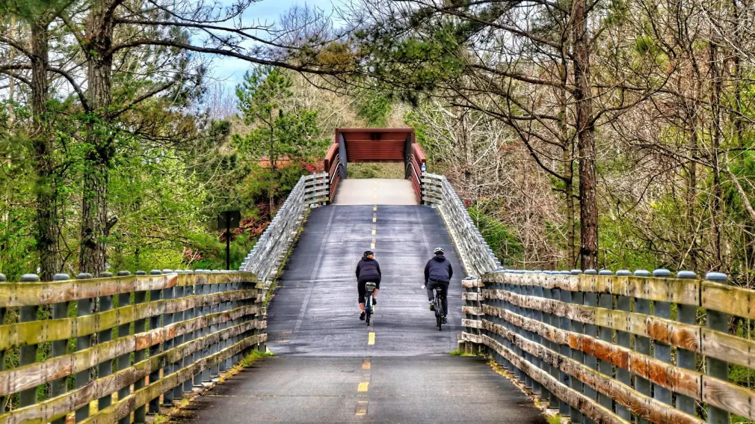 Pedal 100 Miles From Atlanta Into Alabama on America's Longest Paved Rail Trail