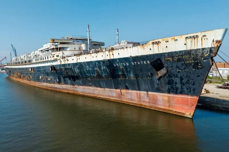 SS United States Sets Sail One Last Time: World's Largest Artificial Reef Sinks Off Florida on November 12