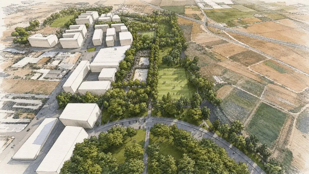 Faro is planning Alameda 21, a big new urban park at Quinta da Penha