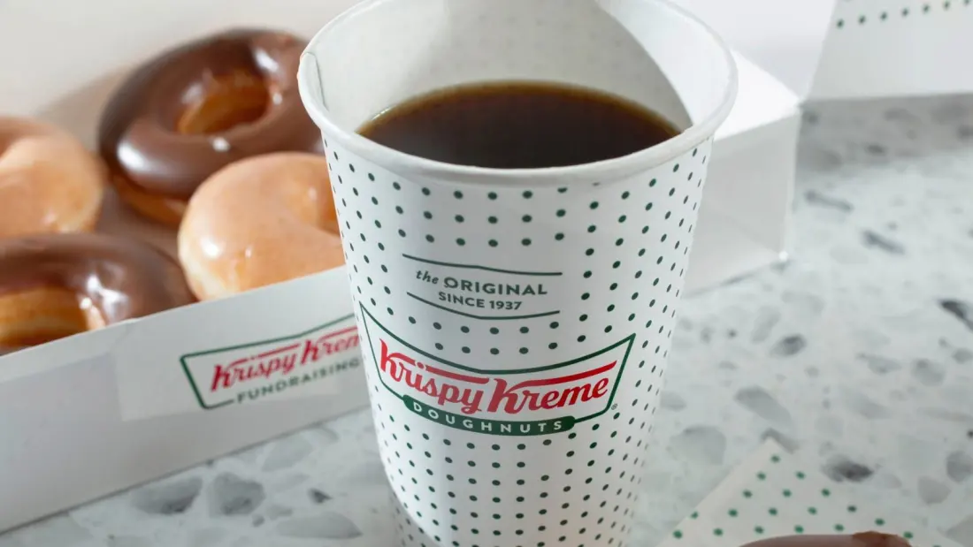 Krispy Kreme Canada is pouring free coffees for National Coffee Day