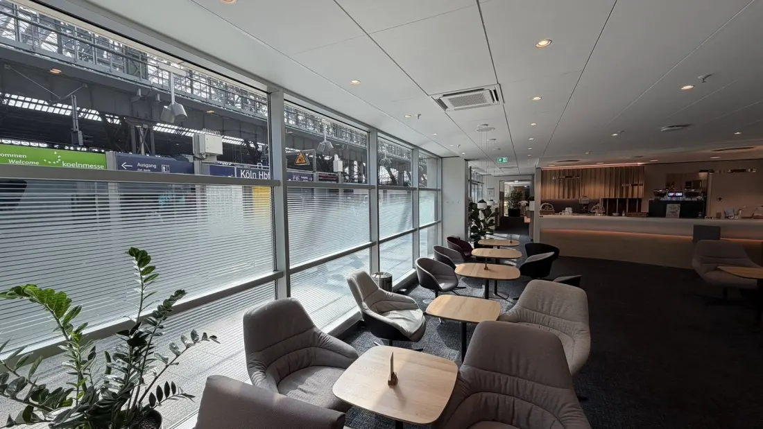 Germany's Train Lounges Are Secretly Great: Inside the Renovated DB Premium Lounge Cologne