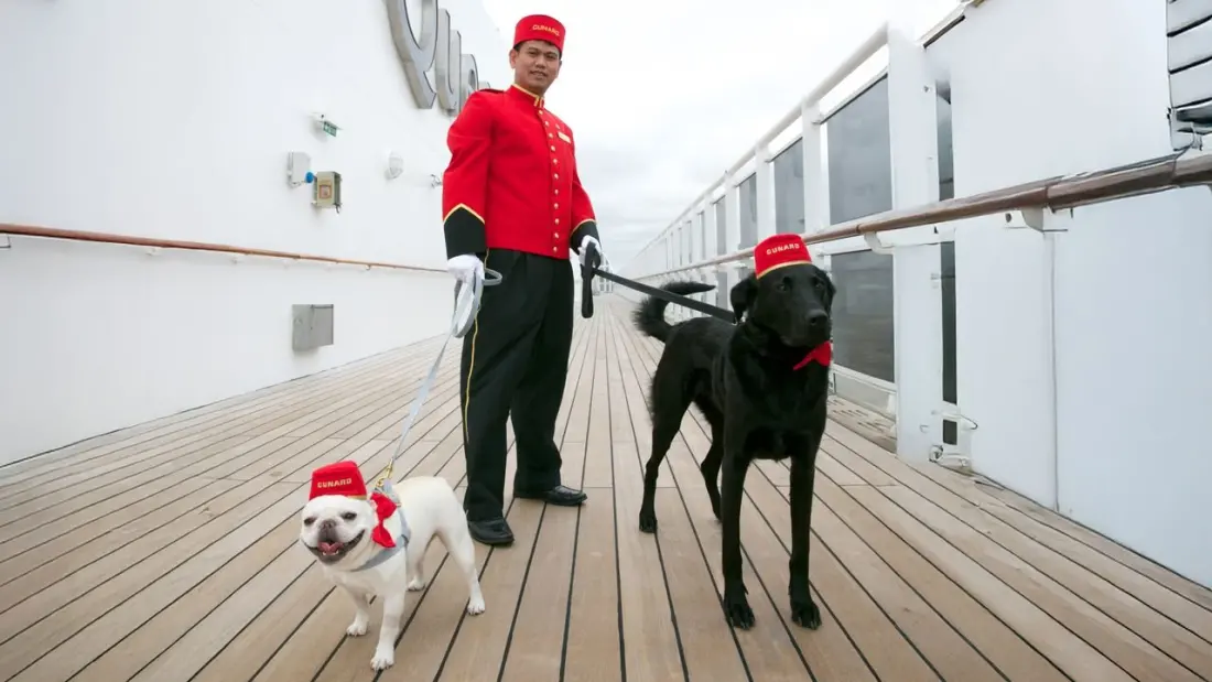 Meet Oliver Cruz, the Kennel Master Caring for 24 Pets Aboard the Queen Mary 2