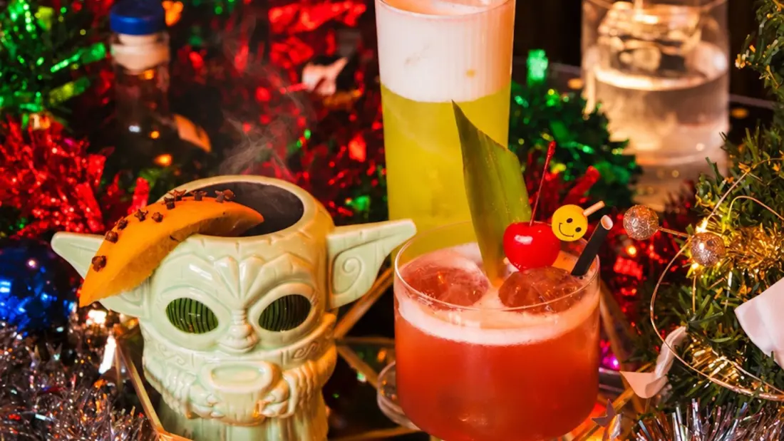 Toronto's Queen West bar The Dirty Laundry turns into a kitschy Christmas cocktail pop-up this November