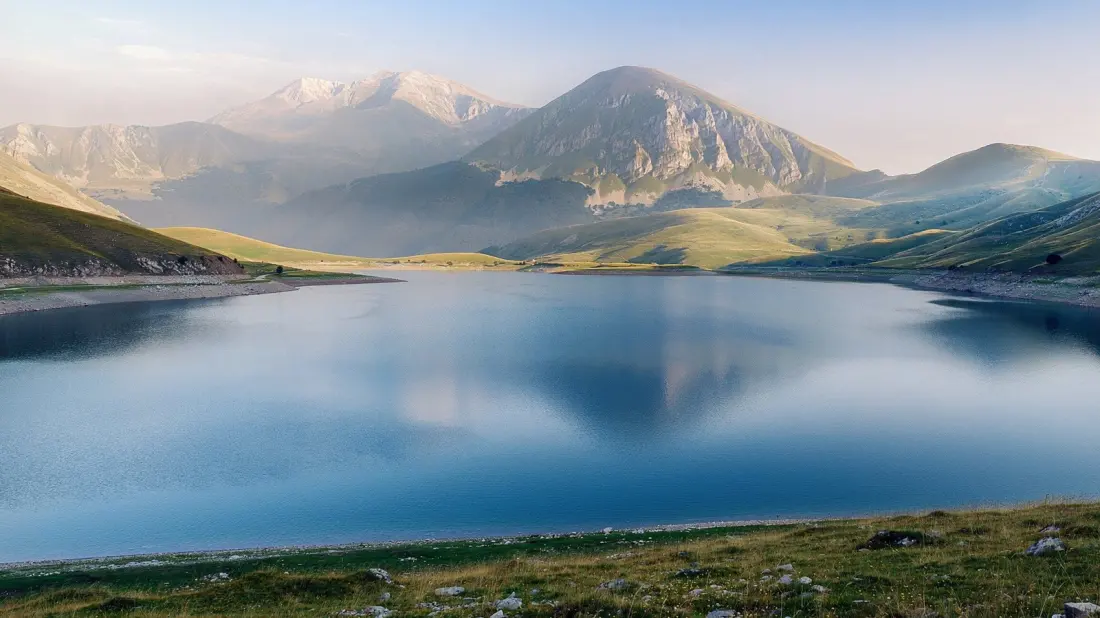 Lake Campotosto: Abruzzo's V-Shaped Mountain Reservoir Two Hours From Rome